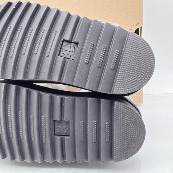 Dr. Martens Blaire Quad Women’s Platform Flats Sandals White Hydro Leather US 11 - Picture 10 of 12